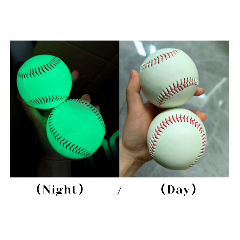 High Quality Noctilucent Baseball Glow in the Dark Noctilucent Baseball Luminous Ball Gifts for Night Pitching Hitting